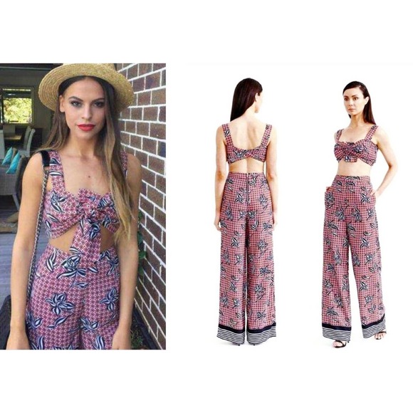 ASILIO THE LABEL australia "2-pc Set top + pants" free people $395 au-8 / us-4 - Picture 10 of 12